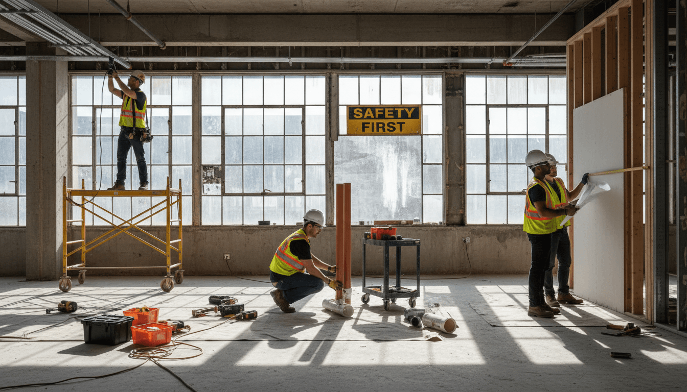 CUBICWORKS0 LTD precision engineering and construction team at work