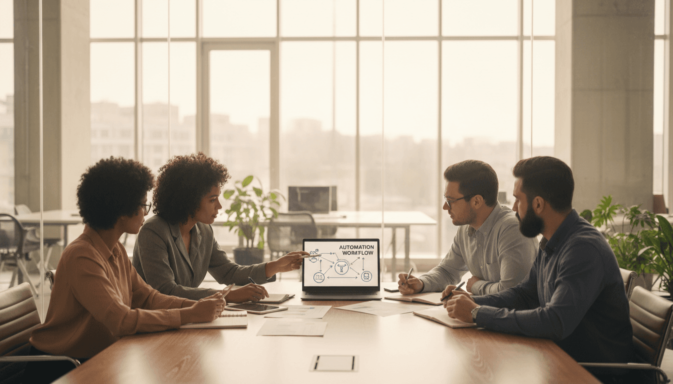 Project coordination team meeting