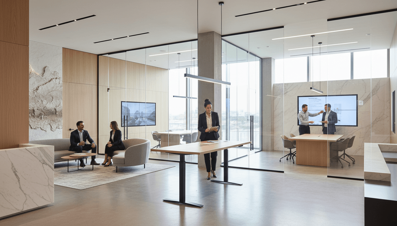 Commercial office space design